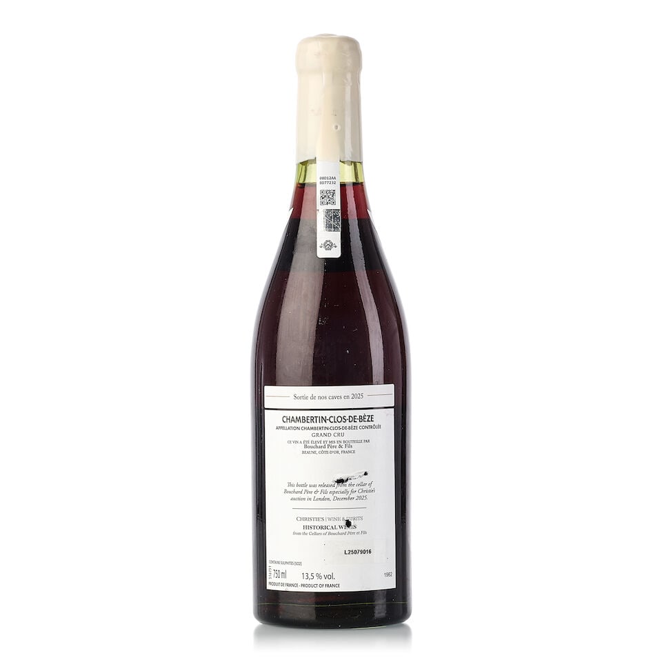 Domaine Bouchard Père et Fils Chambertin Clos de Bèze, 1962 (1x 750ml) - 2