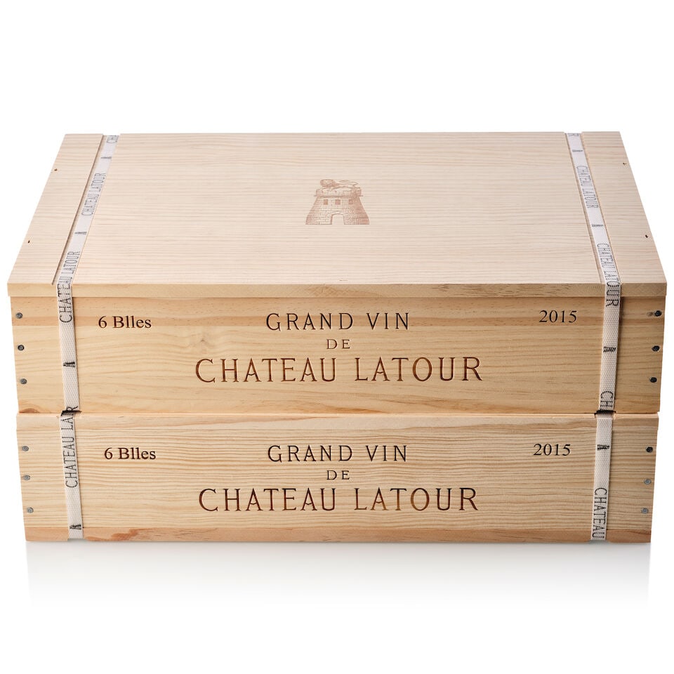 Château Latour, 2015 (12x 750ml): Château Latour, 2015 (12x 750ml) Region: Bordeaux Packaging: 2owc6, banded For further information on this lot please visit Bonhams.com For further information about this lot please