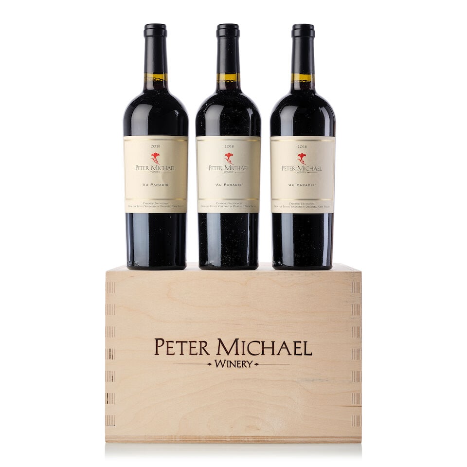 Peter Michael Au Paradis, 2018 (6x 750ml): Peter Michael Au Paradis, 2018 (6x 750ml) Region: United States Packaging: owc6 For further information on this lot please visit Bonhams.com For further information about this lot please