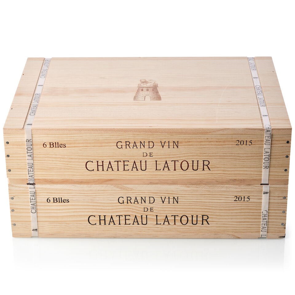 Château Latour, 2015 (12x 750ml): Château Latour, 2015 (12x 750ml) Region: Bordeaux Packaging: 2owc6, banded For further information on this lot please visit Bonhams.com For further information about this lot please