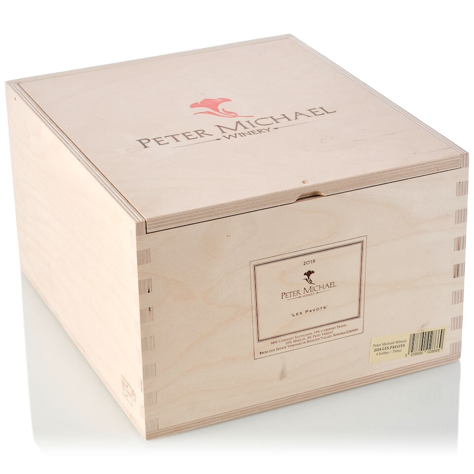 Peter Michael Les Pavots, 2018 (6x 750ml): Peter Michael Les Pavots, 2018 (6x 750ml) Region: United States Packaging: owc6 For further information on this lot please visit Bonhams.com For further information about this lot please