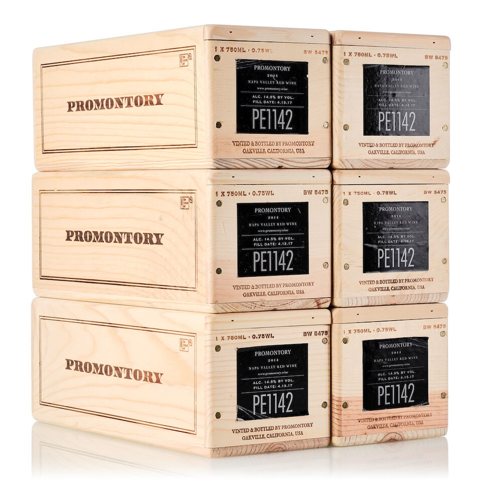 Promontory, 2014 (6x 750ml): Promontory, 2014 (6x 750ml) Region: United States Packaging: 6owc1 For further information on this lot please visit Bonhams.com For further information about this lot please