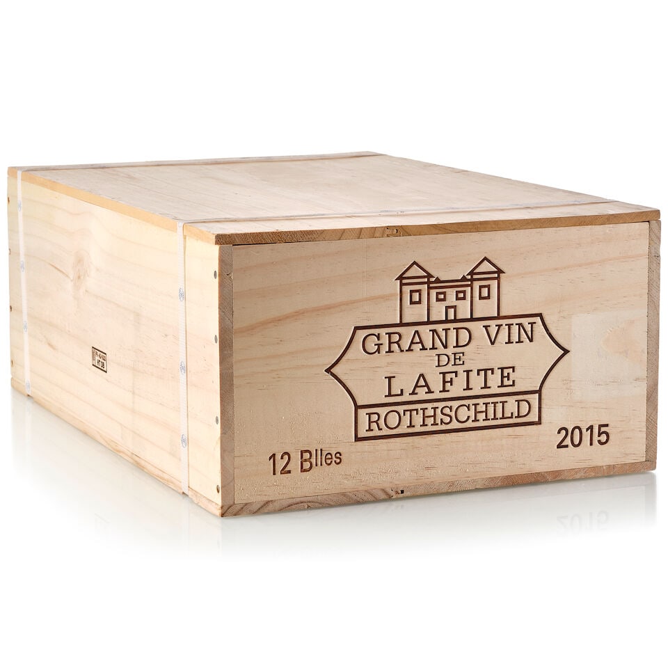 Château Lafite Rothschild, 2015 (12x 750ml): Château Lafite Rothschild, 2015 (12x 750ml) Region: Bordeaux Packaging: owc, banded For further information on this lot please visit Bonhams.com For further information about this lot please