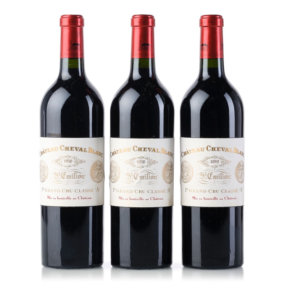 Château Cheval Blanc, 2010 (3x 750ml) (1 of 2)