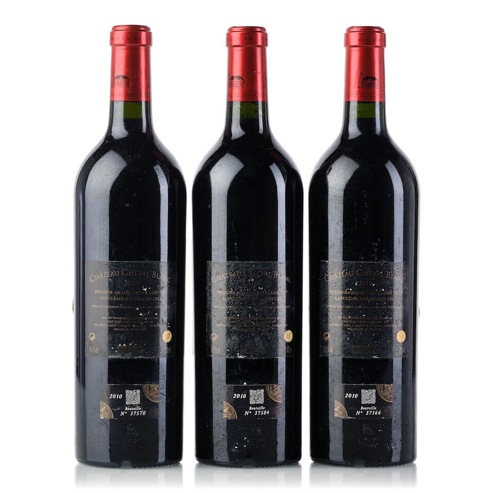 Château Cheval Blanc, 2010 (3x 750ml) - 2