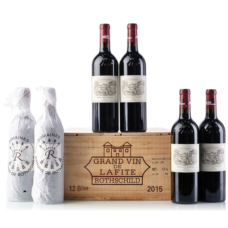 Château Lafite Rothschild, 2015 (12x 750ml): Château Lafite Rothschild, 2015 (12x 750ml) Region: Bordeaux Packaging: owc For further information on this lot please visit Bonhams.com For further information about this lot please