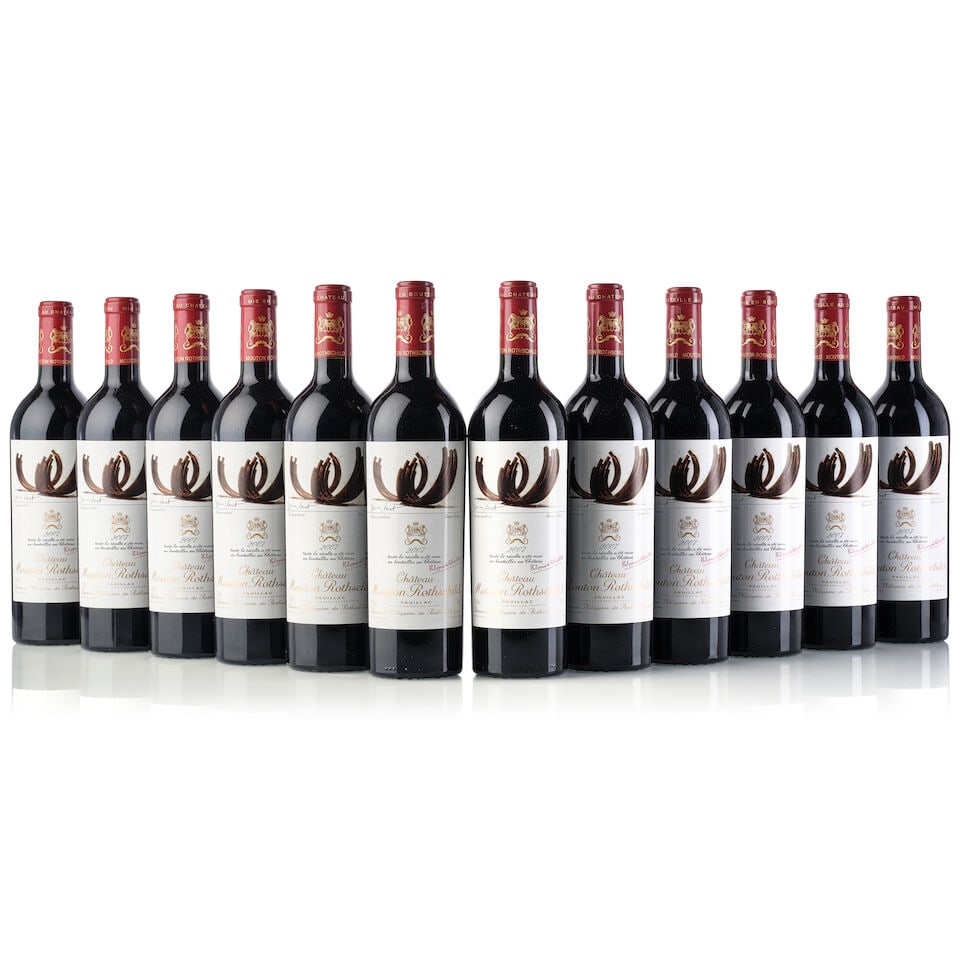 Château Mouton Rothschild, 2007 (12x 750ml): Château Mouton Rothschild, 2007 (12x 750ml) Region: Bordeaux For further information on this lot please visit Bonhams.com For further information about this lot please