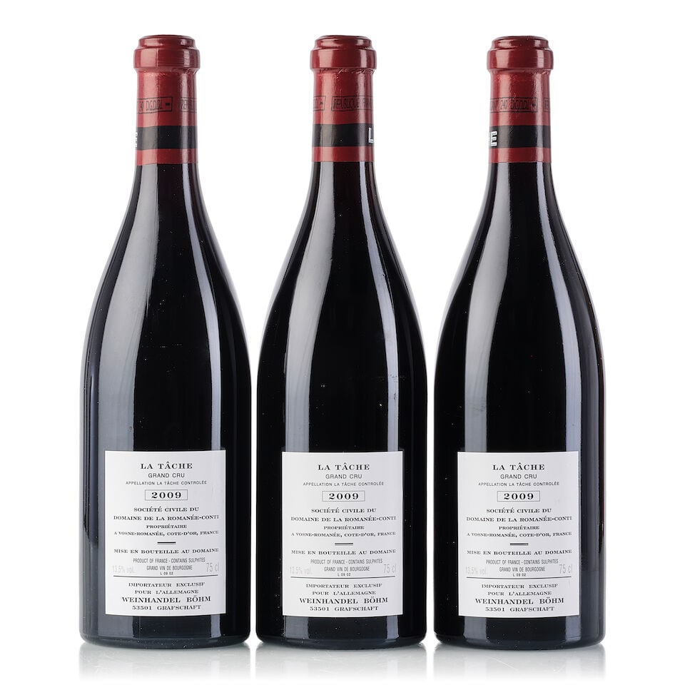Domaine de la Romanée-Conti La Tâche, 2009 (3x 750ml) - 2