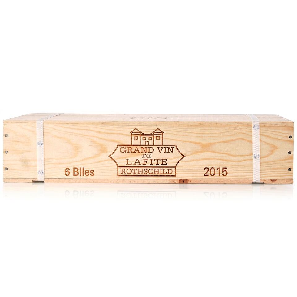 Château Lafite Rothschild, 2015 (6x 750ml): Château Lafite Rothschild, 2015 (6x 750ml) Region: Bordeaux Packaging: owc6, banded For further information on this lot please visit Bonhams.com For further information about this lot please