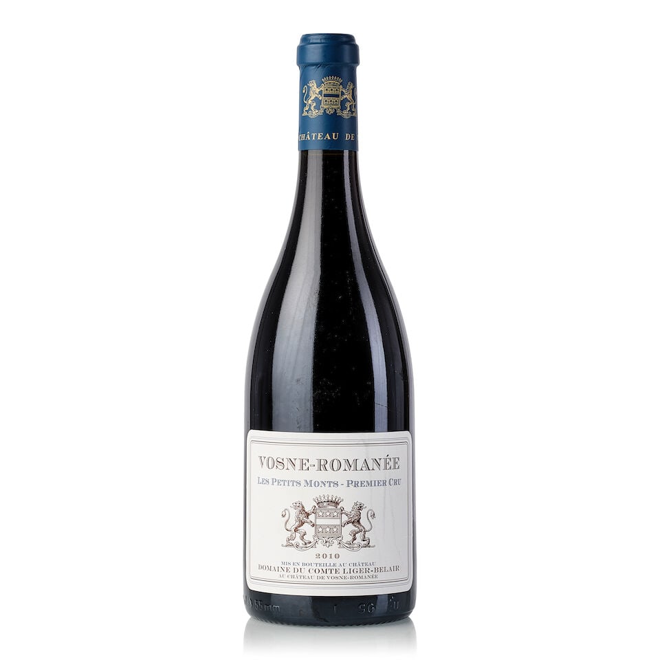Domaine du Comte Liger Belair Vosne Romanée Les Petits Monts, 2010 (1x 750ml): Domaine du Comte Liger Belair Vosne Romanée Les Petits Monts, 2010 (1x 750ml) Region: Burgundy Label: stained, nicked back label Miscellaneous: 510 bottles produced For further information on thi