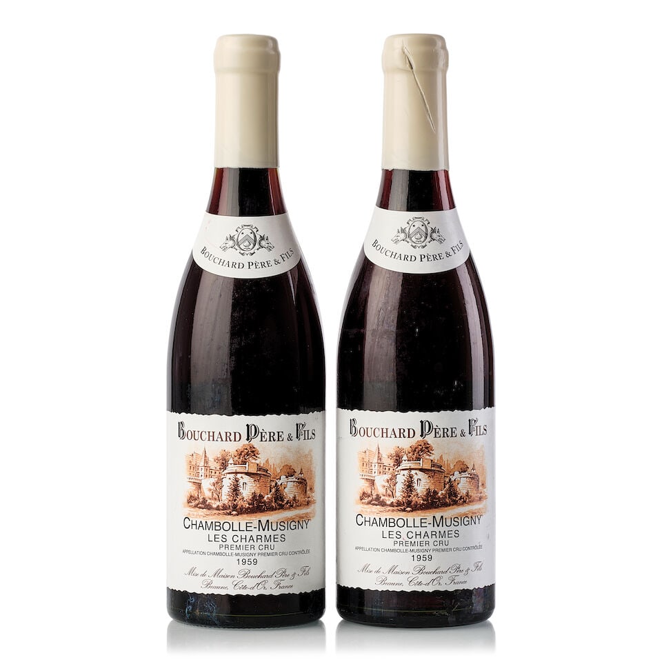 Domaine Bouchard Père et Fils Chambolle Musigny Les Charmes, 1959 (2x 750ml) (1 of 2)