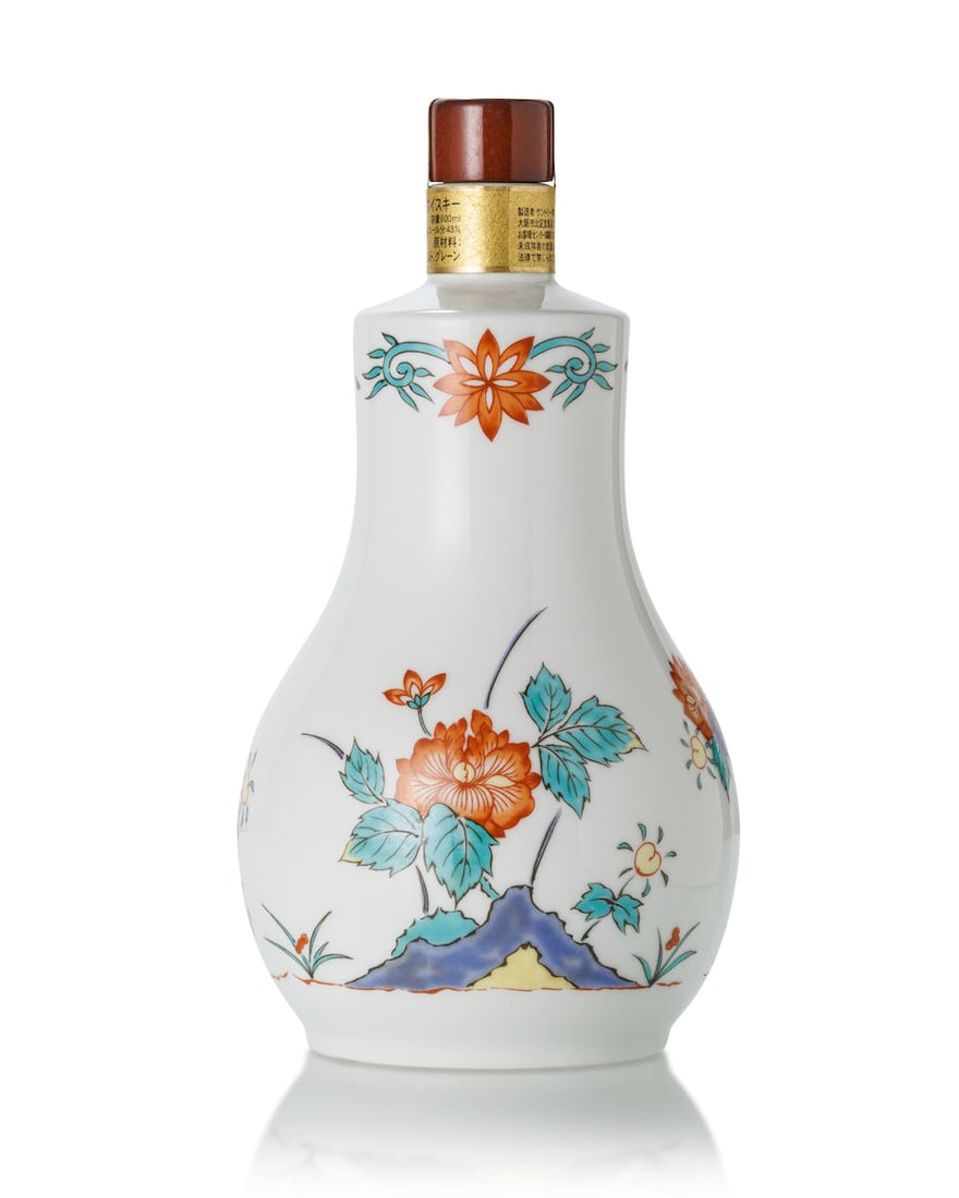 響 Hibiki 21 Year Old Ceramic Aritayaki 有田焼 色絵花&... - 2