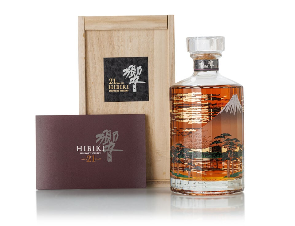 響 Hibiki 21 year old Mount Fuji 富士風雲圖 (1x 700ml) (1 of 4)