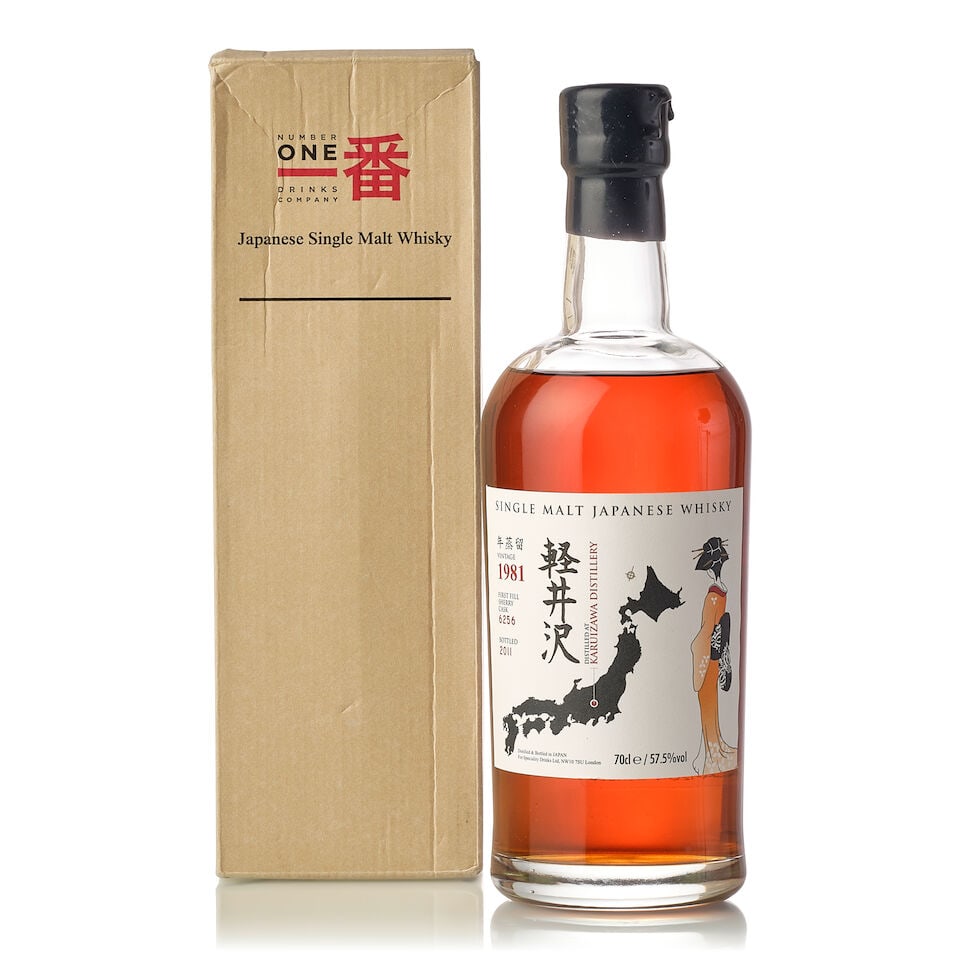 輕井沢 Karuizawa Cask #6256 Geisha, 1981 (1x 700ml) (1 of 3)