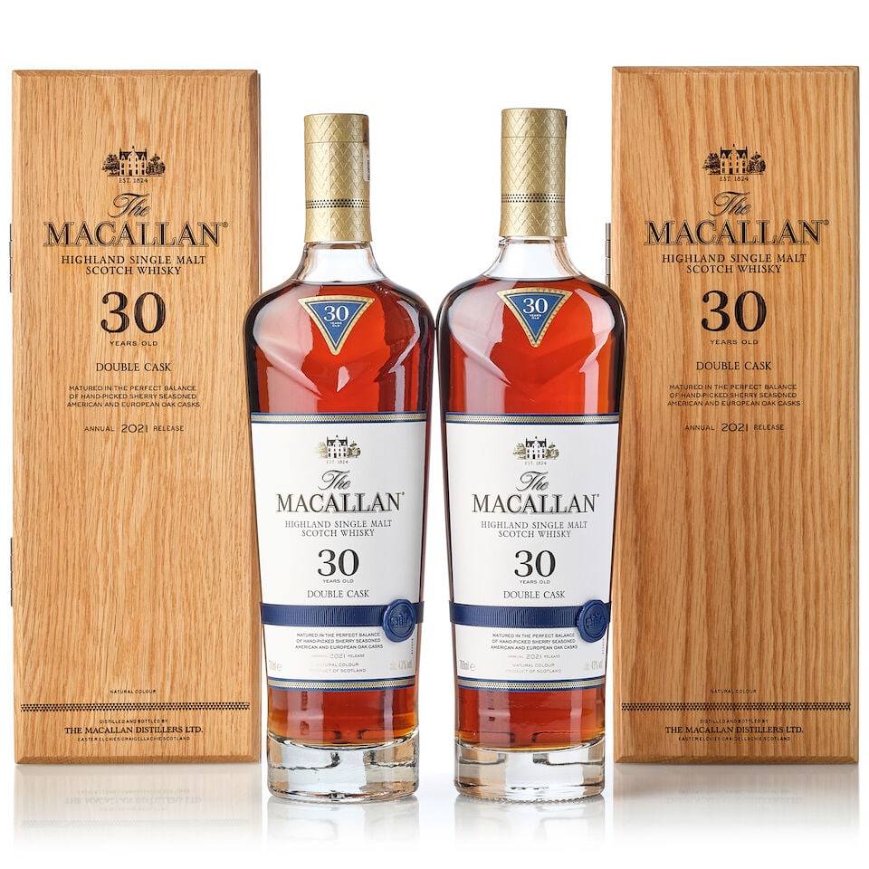 The Macallan 30 Year Old Double Cask 2021 Release, NV (2x 700ml) (1 of 3)