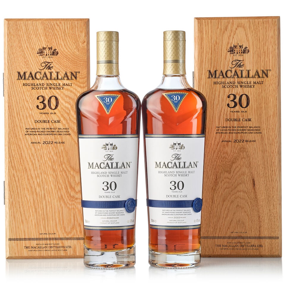 The Macallan 30 Year Old Double Cask 2022 Release, NV (2x 700ml) (1 of 3)