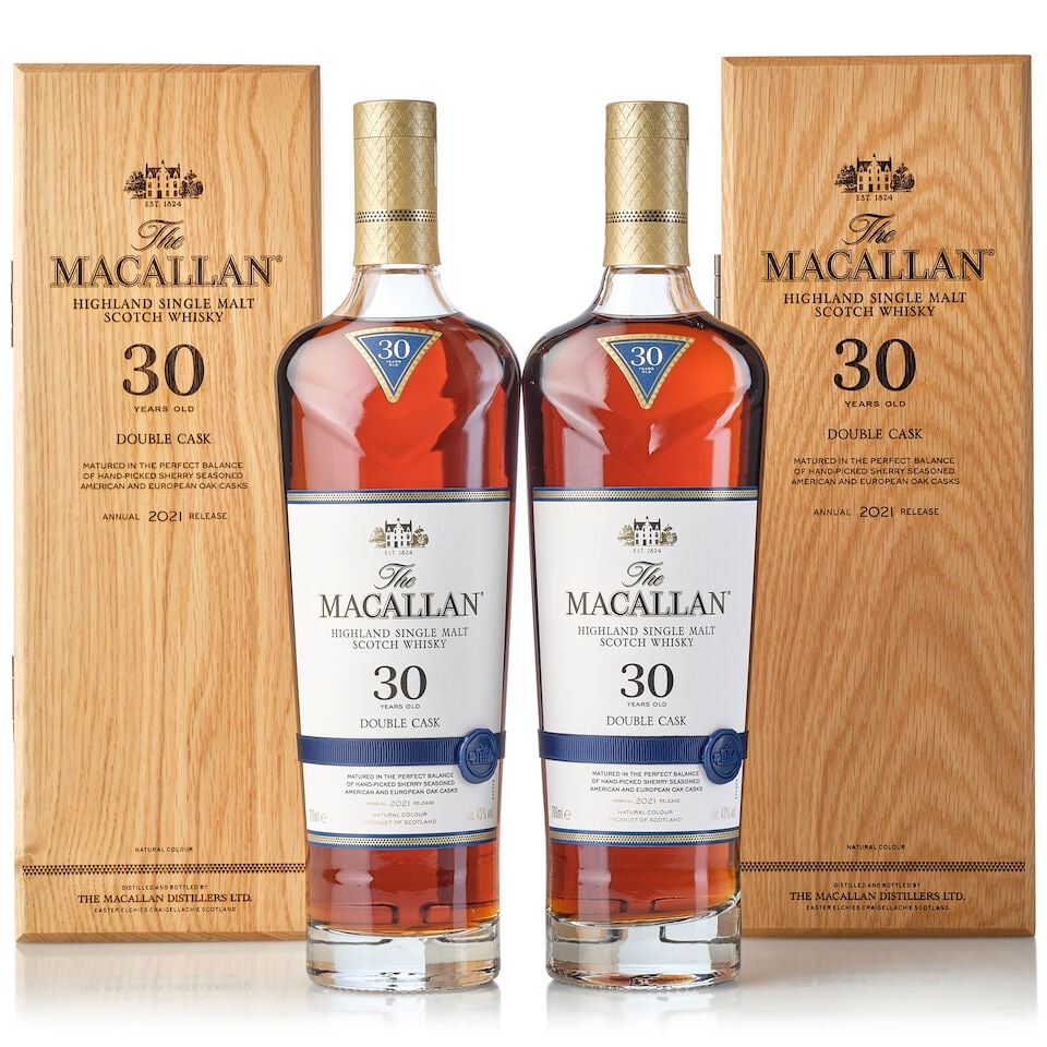 The Macallan 30 Year Old Double Cask 2021 Release, NV (2x 700ml) (1 of 3)