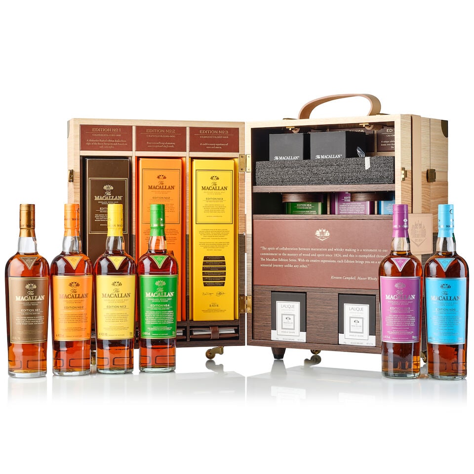The Macallan Edition No.1, NV (1x 700ml) The Macallan Edition No.2, NV (1x 700ml) The Macallan E... (1 of 7)