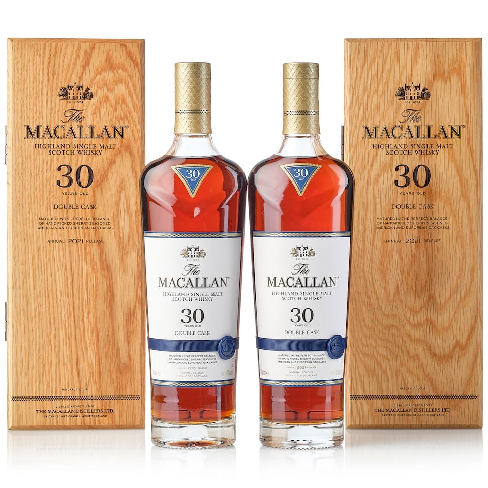 The Macallan 30 Year Old Double Cask 2021 Release, NV (2x 700ml) (1 of 3)