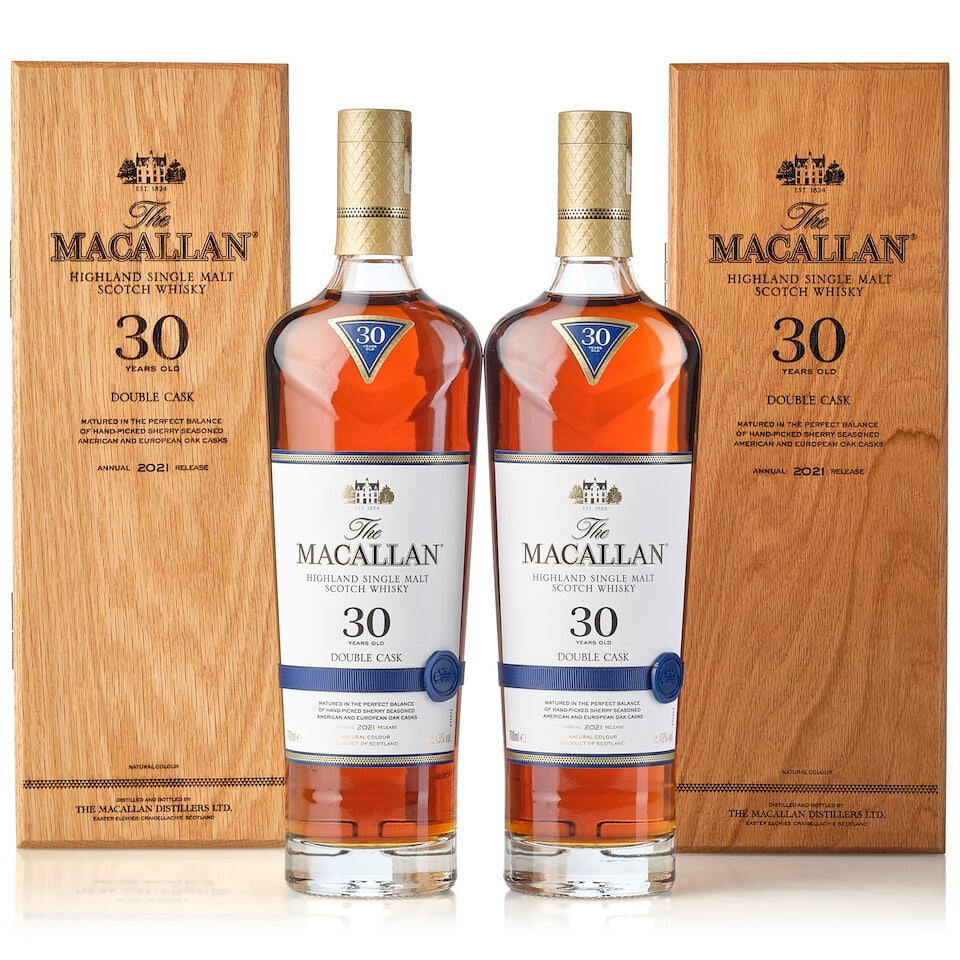 The Macallan 30 Year Old Double Cask 2021 Release, NV (2x 700ml) (1 of 3)