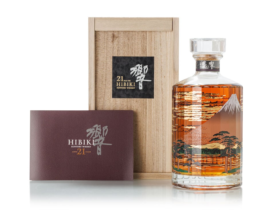 響 Hibiki 21 year old Mount Fuji 富士風雲圖 (1x 700ml) (1 of 4)