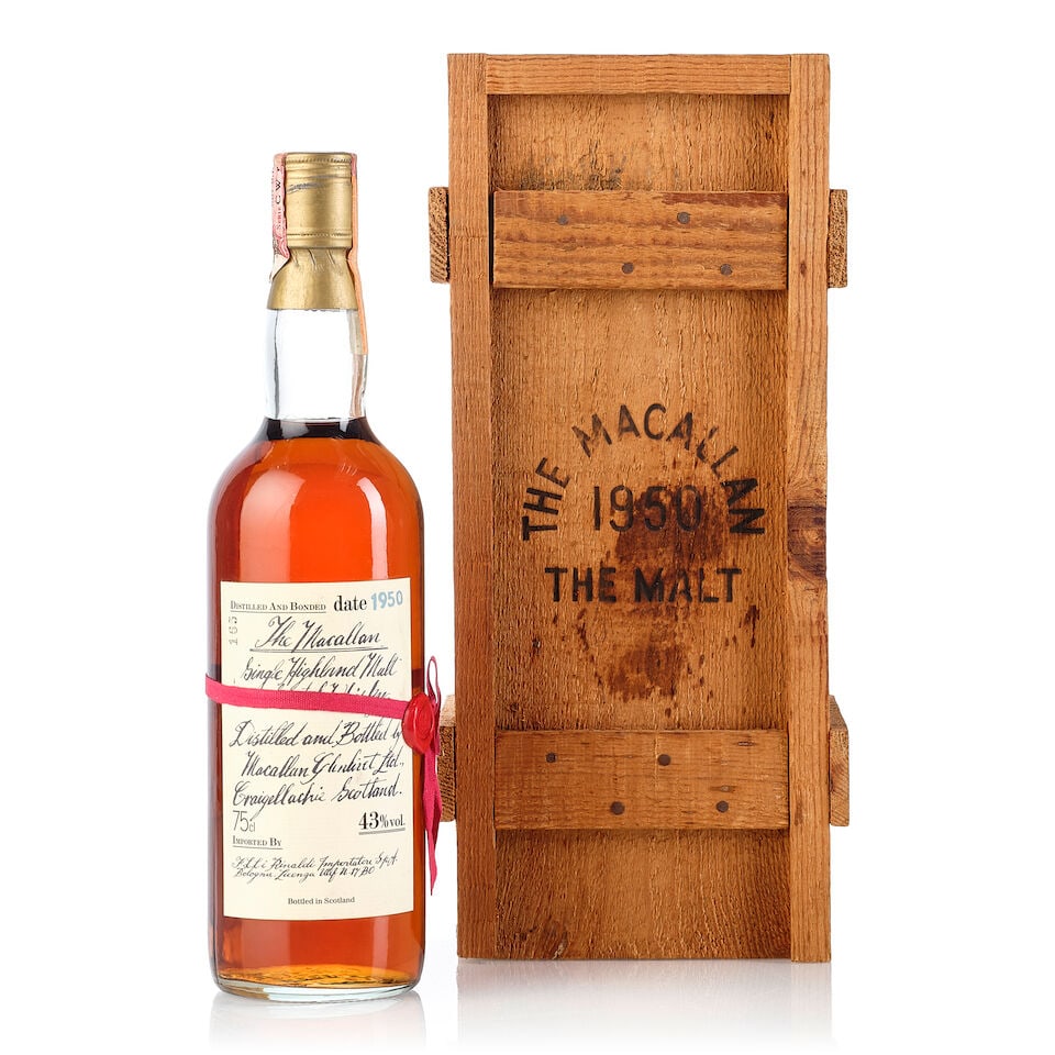 The Macallan Red Ribbon, 1950 (1x 750ml) (1 of 3)