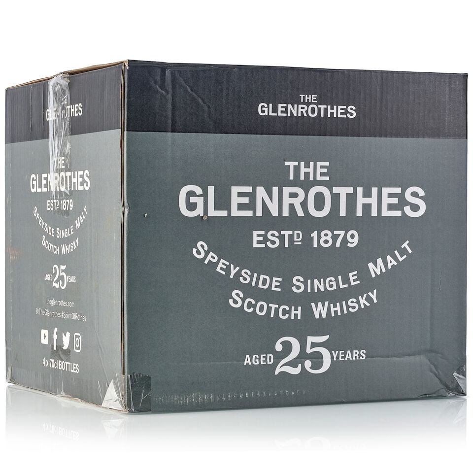 Glenrothes 25 Year Old, NV (4x 700ml) - 4
