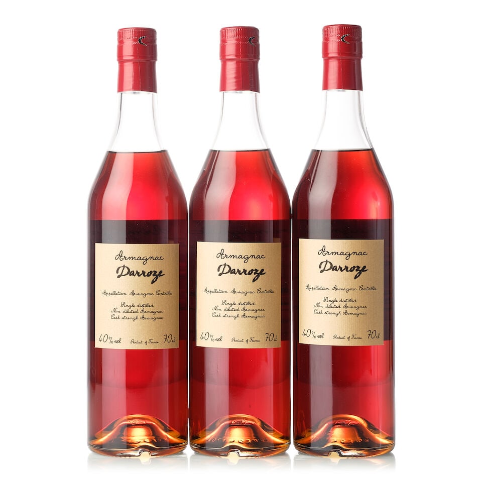 Francis Darroze Armagnac 85 Year Old, 1900 (3x 700ml) - 2