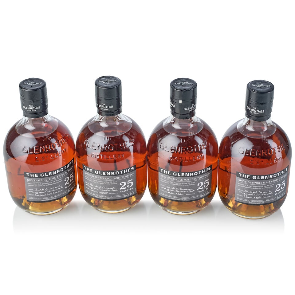 Glenrothes 25 Year Old, NV (4x 700ml) - 3