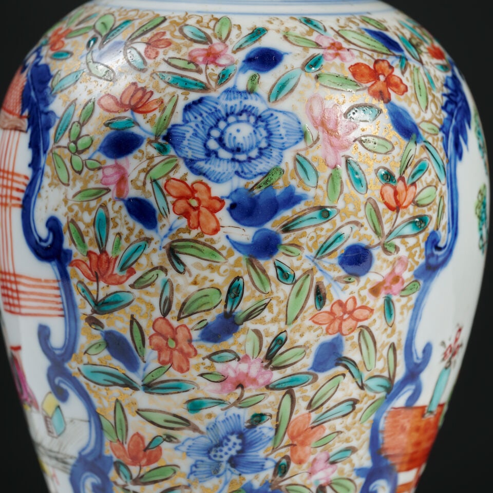 Vase balustre en porcelaine de la Famille Rose, Chine du XIXe siècle Baluster vase in porce... - 2
