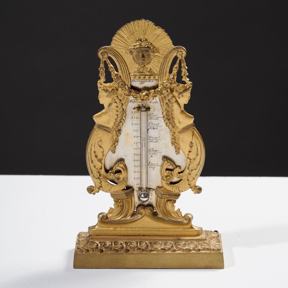 Ensemble d'objets en bronze, marbre et nacre d'époque Charles X (deux encriers, cassolette,... - 2