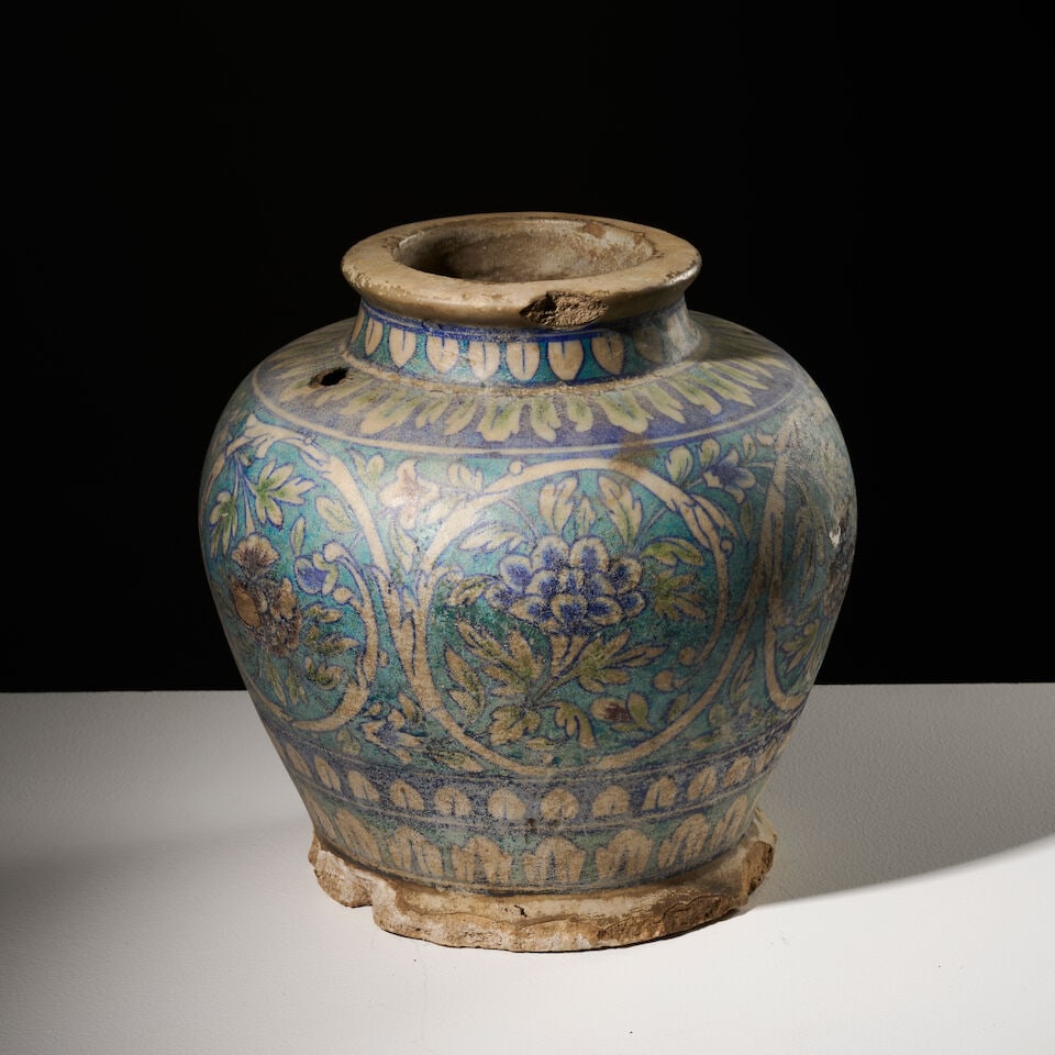 Vase en céramique de Multan, Inde du Nord, fin XIXe - début XXe siècle A multan c... - 2