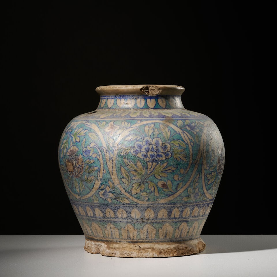 Vase en céramique de Multan, Inde du Nord, fin XIXe - début XXe siècle A multan c... - 3