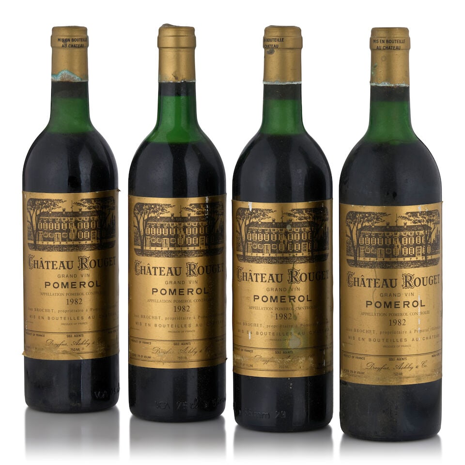 Château Rouget, 1982 (4 bottles, 750ml) (1 of 1)