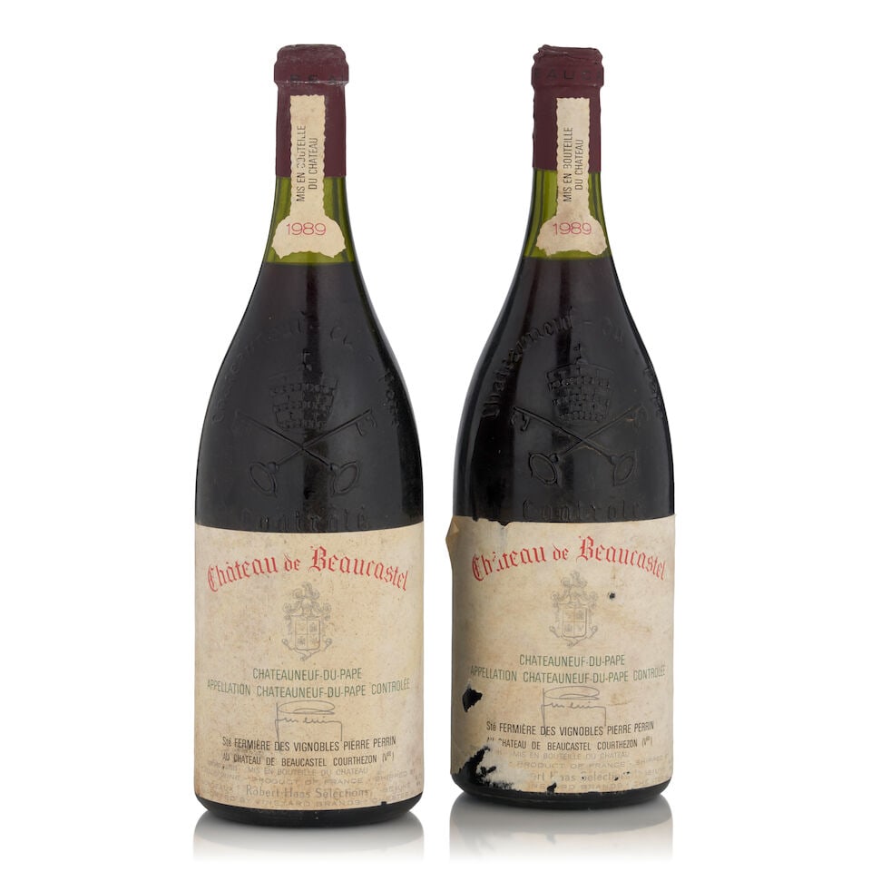 Château de Beaucastel Châteauneuf-du-Pape, 1989 (2 bottles, 1.5L) (1 of 1)