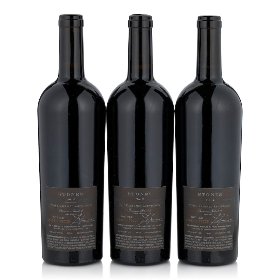 Fairchild Estate, Cabernet Sauvignon Stones No. 2 Perrarus Block 2, 2018 (3 bottles, 750ml) - 2