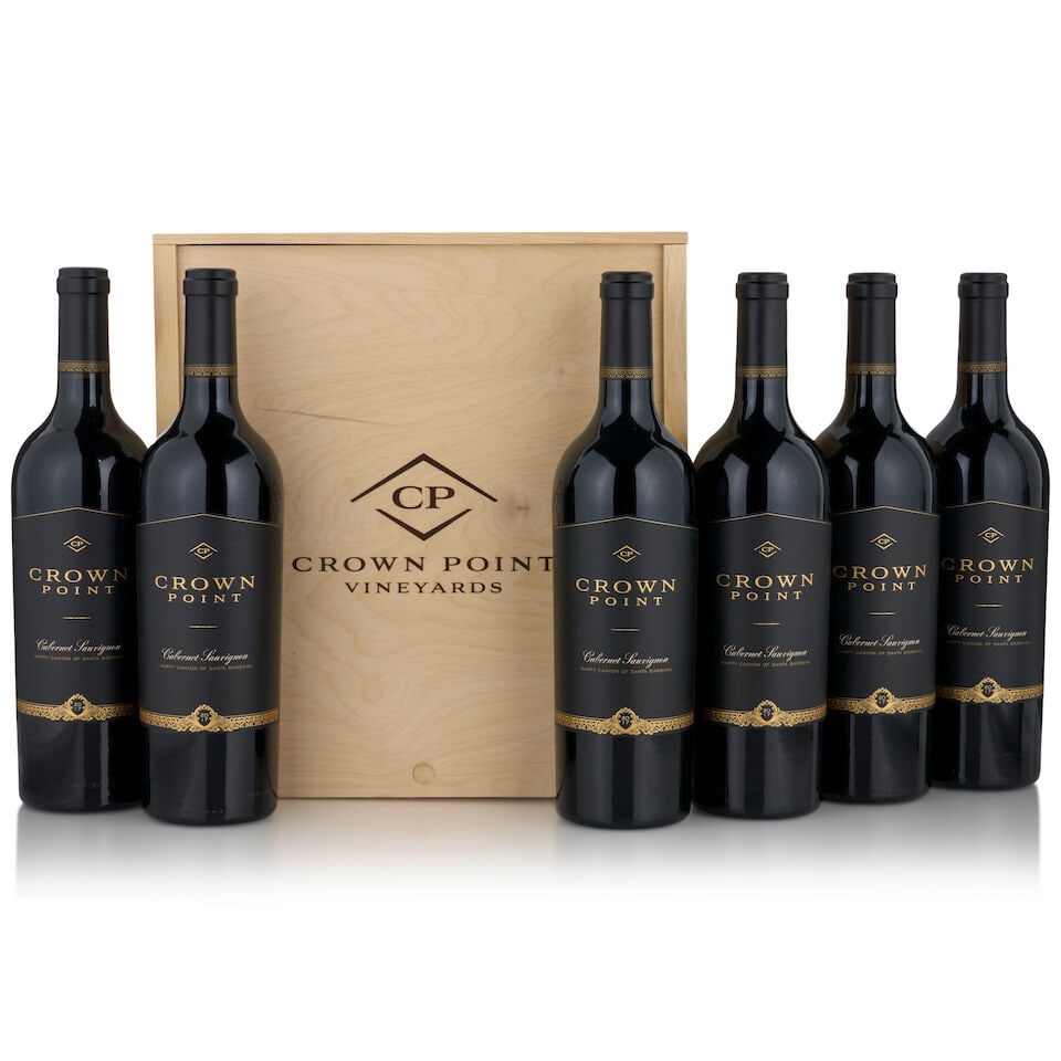 Crown Point, Cabernet Sauvignon, 2017 (6 bottles, 750ml): Crown Point, Cabernet Sauvignon, 2017 (6 bottles, 750ml) Region: Santa Barbara Packaging: original wooden case Footnotes: California This lot is subject to the following lot symbols: • •