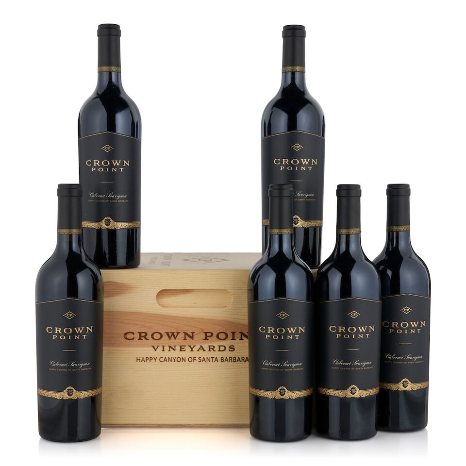 Crown Point, Cabernet Sauvignon, 2016 (6 bottles, 750ml): Crown Point, Cabernet Sauvignon, 2016 (6 bottles, 750ml) Region: Santa Barbara Packaging: original wooden case Footnotes: California This lot is subject to the following lot symbols: • •