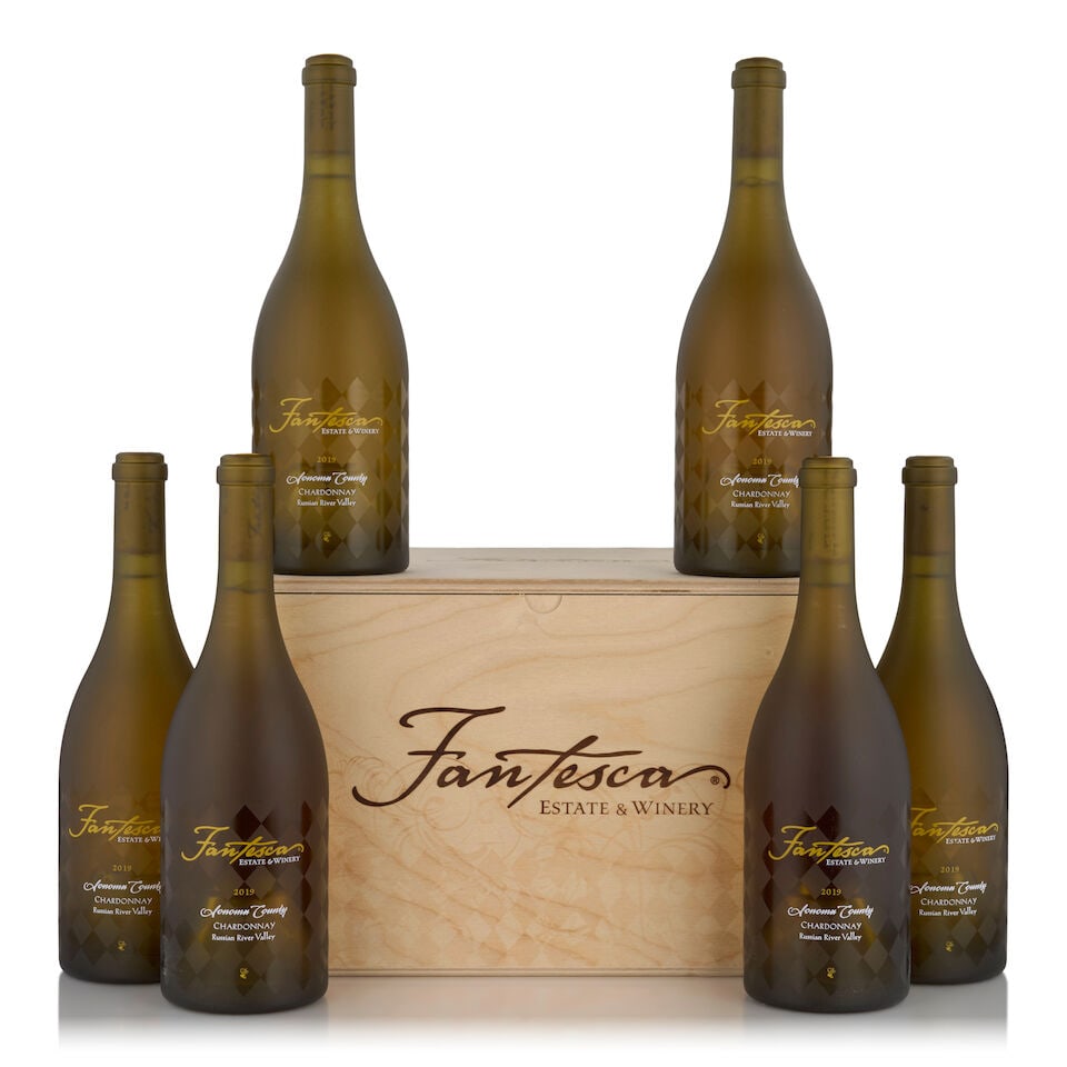 Fantesca Estate, Chardonnay Russian River Valley, 2019 (6 bottles, 750ml): Fantesca Estate, Chardonnay Russian River Valley, 2019 (6 bottles, 750ml) Region: Sonoma Packaging: original wooden case Footnotes: California This lot is subject to the following lot symbols: