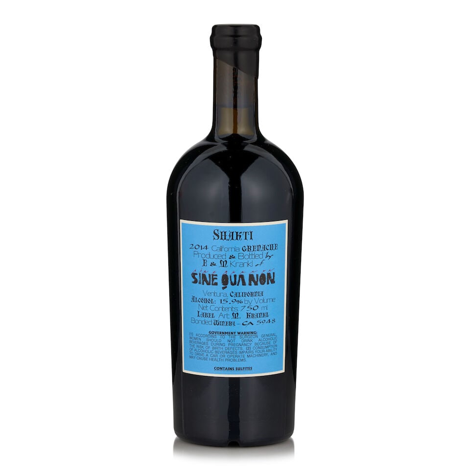 Sine Qua Non, Grenache Shakti, 2014 (1 bottle, 750ml) - 2