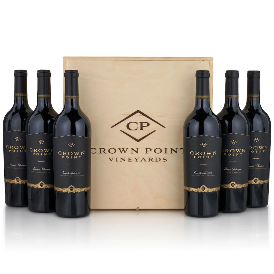 Crown Point, Estate Selection, 2017 (6 bottles, 750ml): Crown Point, Estate Selection, 2017 (6 bottles, 750ml) Region: Santa Barbara Packaging: original wooden case Footnotes: California This lot is subject to the following lot symbols: • •