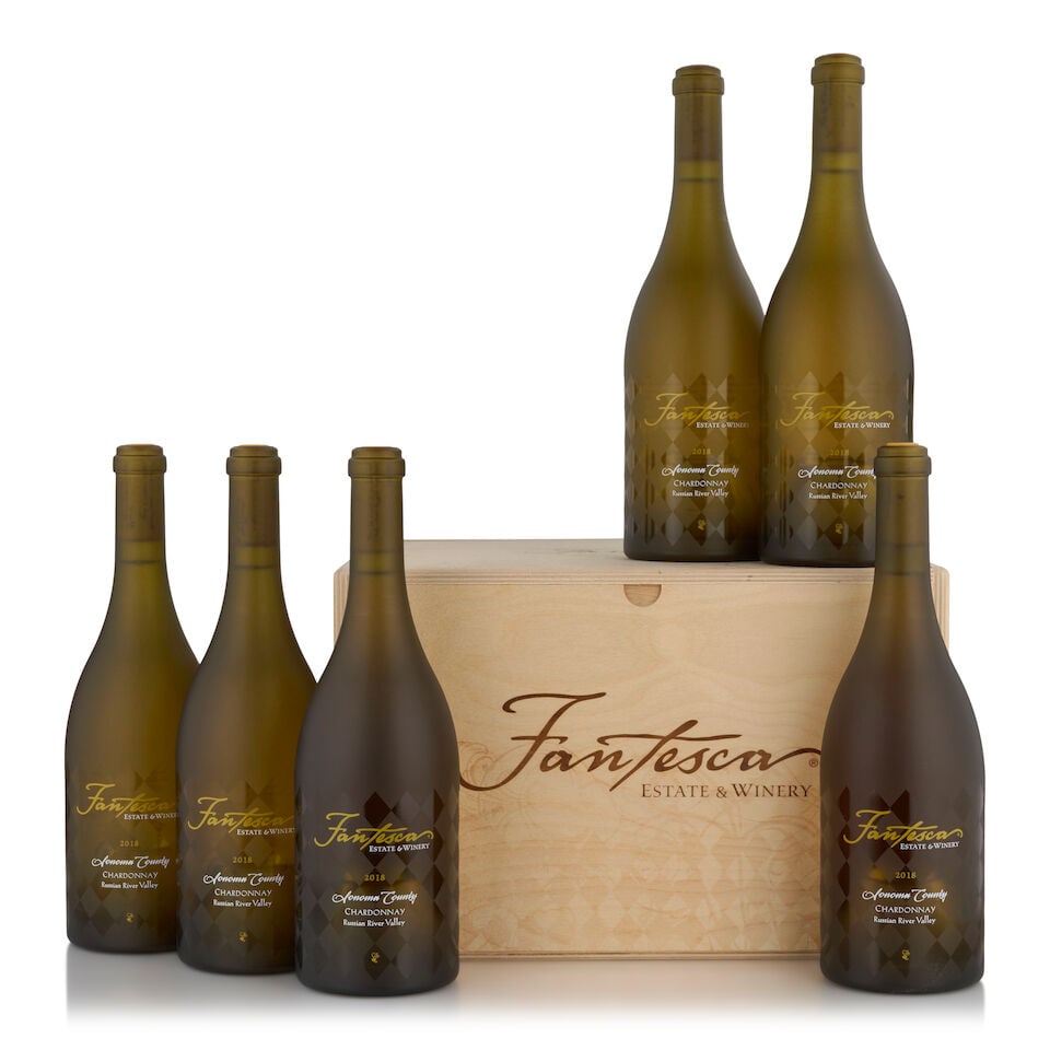 Fantesca Estate, Chardonnay Russian River Valley, 2018 (6 bottles, 750ml): Fantesca Estate, Chardonnay Russian River Valley, 2018 (6 bottles, 750ml) Region: Sonoma Packaging: original wooden case Footnotes: California This lot is subject to the following lot symbols: