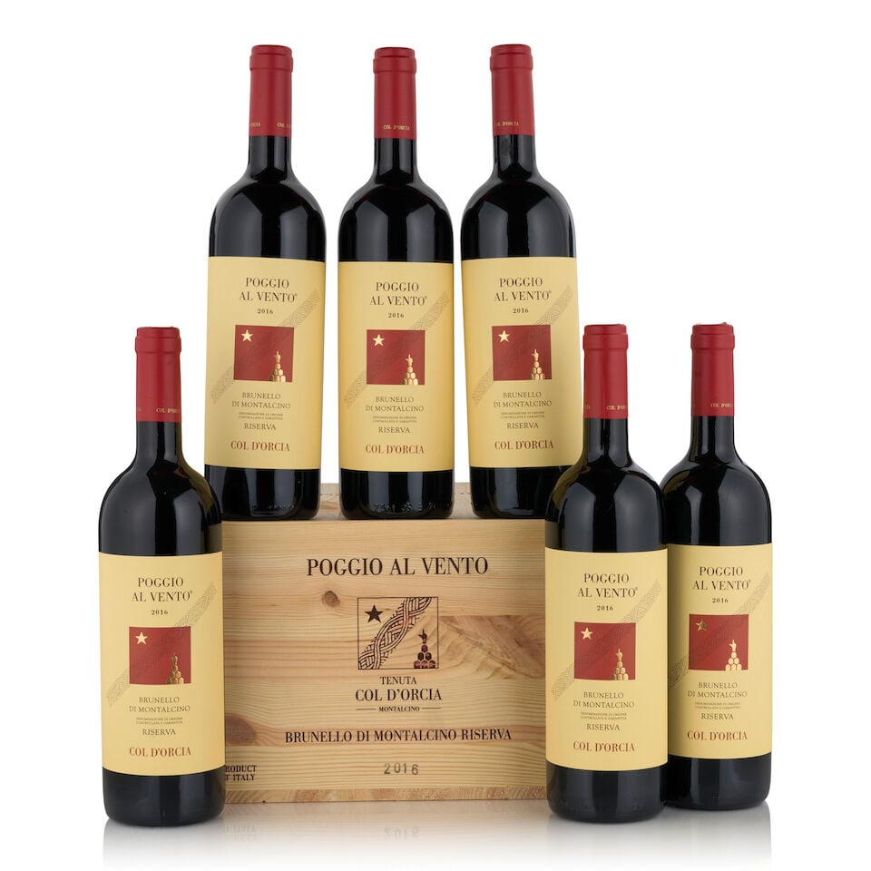 Col d'Orcia, Brunello di Montalcino Riserva Poggio Al Vento, 2016 (6 bottles, 750ml) (1 of 1)