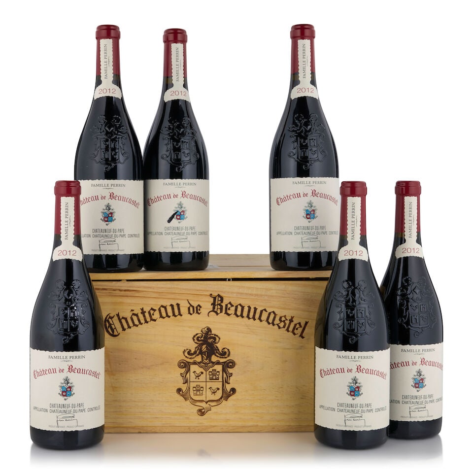 Château de Beaucastel, Châteauneuf-du-Pape, 2012 (6 bottles, 750ml) (1 of 1)