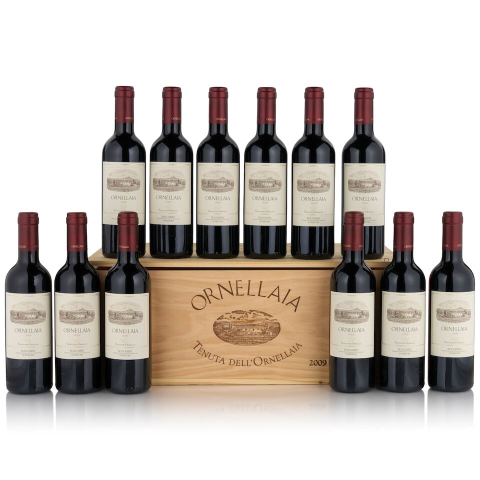 Tenuta dell'Ornellaia, Ornellaia, 2010 (12 bottles, 375ml): Tenuta dell'Ornellaia, Ornellaia, 2010 (12 bottles, 375ml) Region: Tuscany Packaging: original wooden case Footnotes: Italy This lot is subject to the following lot symbols: • • Zero