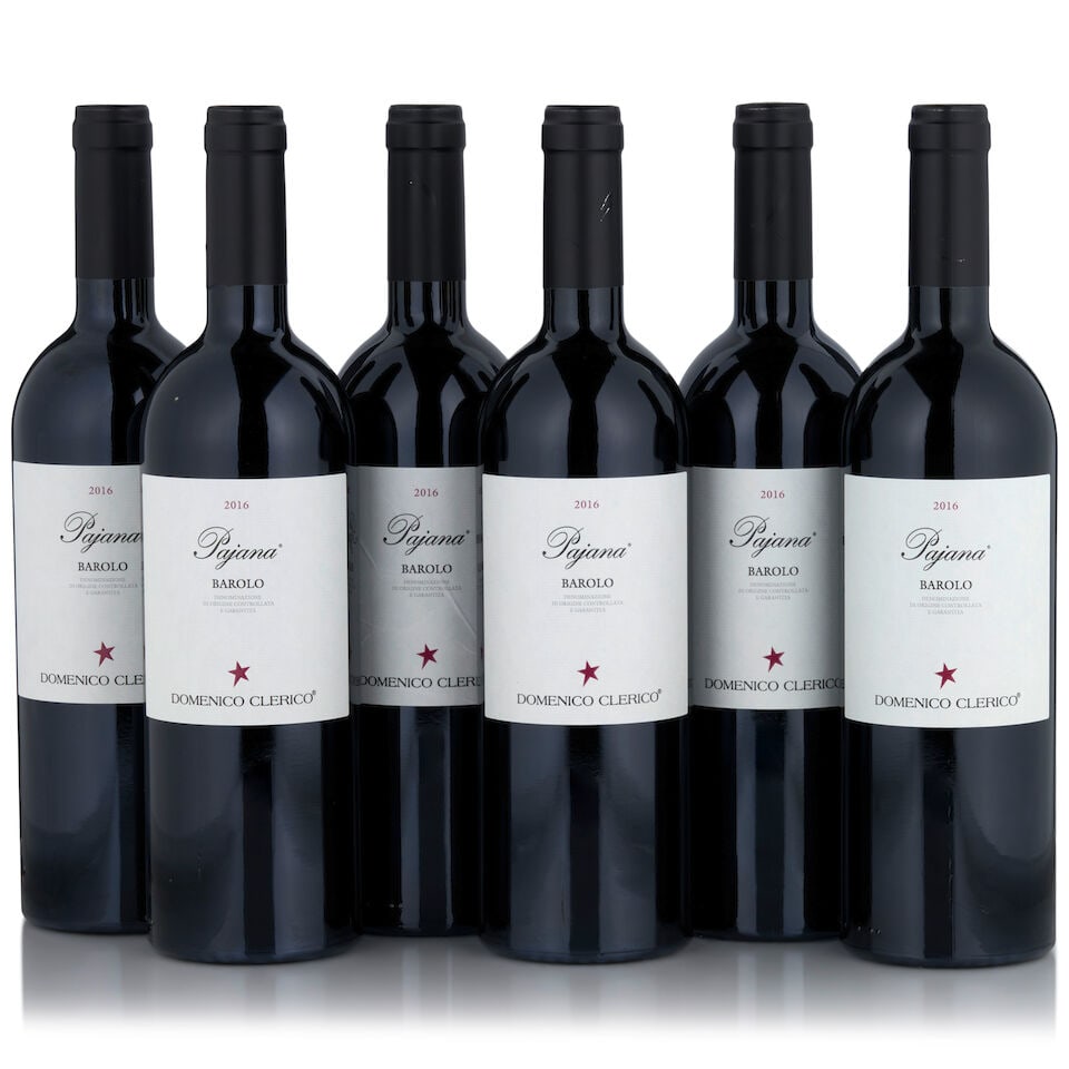 Domenico Clerico, Barolo Pajana, 2016 (6 bottles, 750ml): Domenico Clerico, Barolo Pajana, 2016 (6 bottles, 750ml) Region: Piedmont Packaging: original cardboard case Footnotes: Italy This lot is subject to the following lot symbols: • • Zero rat