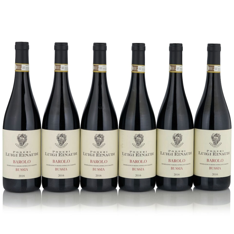 Poderi Luigi Einaudi, Barolo Bussia, 2016 (6 bottles, 750ml) (1 of 1)