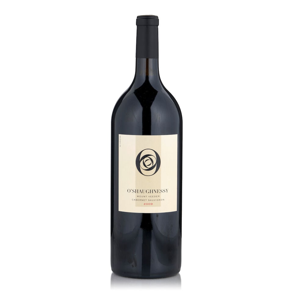 O'Shaugnessey, Mount Veeder Cabernet Sauvignon, 2009 (1 bottle, 1.5L): O'Shaugnessey, Mount Veeder Cabernet Sauvignon, 2009 (1 bottle, 1.5L) Region: Napa Valley Footnotes: California This lot is subject to the following lot symbols: • • Zero rated for tax,