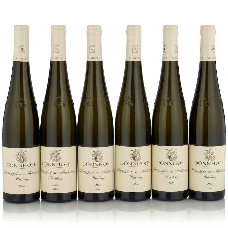 Donnhoff, Nahe Roxheimer Hollenpfad Riesling GG, 2022 (6 bottles, 750ml): Donnhoff, Nahe Roxheimer Hollenpfad Riesling GG, 2022 (6 bottles, 750ml) Region: Germany Packaging: original cardboard case This lot is subject to the following lot symbols: • • Zero