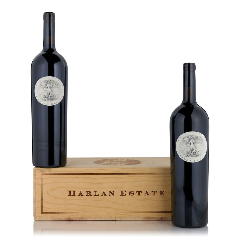 Harlan Estate, 2008 (2 bottles, 1.5L): Harlan Estate, 2008 (2 bottles, 1.5L) Region: Napa Valley Packaging: original wooden case Footnotes: California This lot is subject to the following lot symbols: • • Zero rated for tax, no